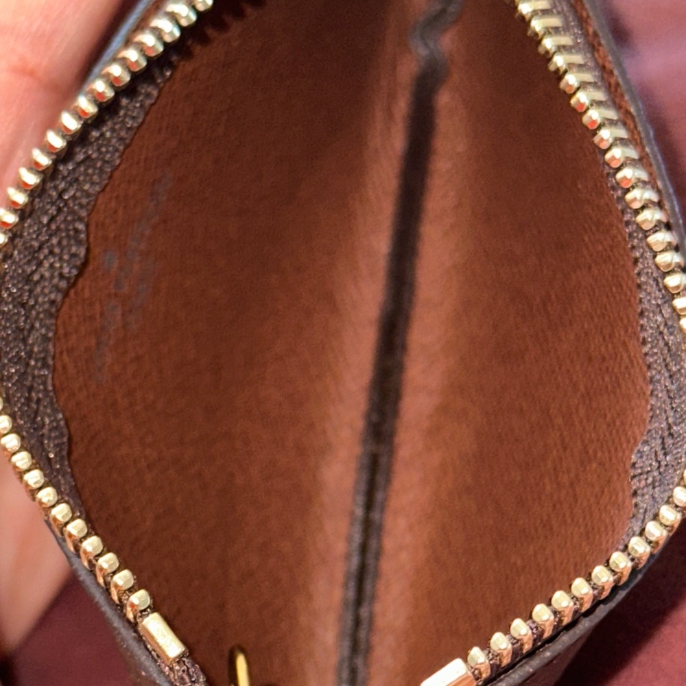 Louis Vuitton Brown Monogram Key and Card Holder Pouch - Picture 3 of 7